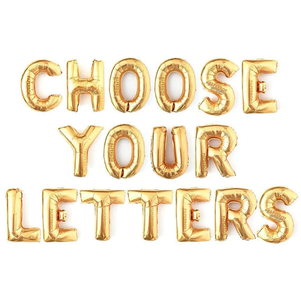Mylar Letter Balloons